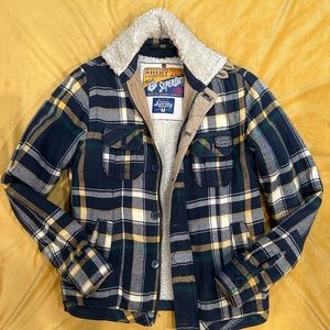 Superdry jacket plaid